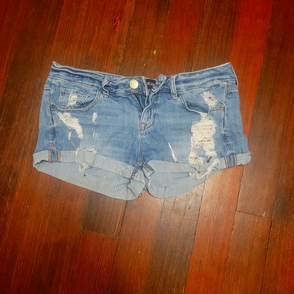 Express jean shorts